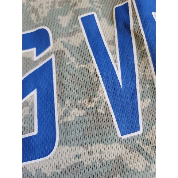 LAS VEGAS 51s USO MiLB Baseball SGA Digital 8-bit Camo Alien Pullover Jersey XL - Picture 7 of 7